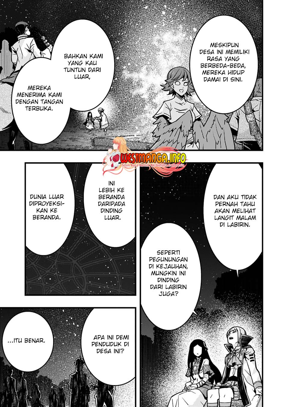 <b>Kyoukai</b> <b>Meikyuu</b> <b>To</b> <b>Ikai</b> <b>No</b> <b>Majutsushi</b> Chapter 47 Bahasa Indonesia.