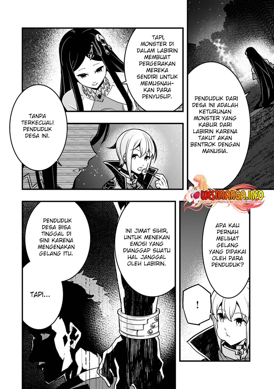 <b>Kyoukai</b> <b>Meikyuu</b> <b>To</b> <b>Ikai</b> <b>No</b> <b>Majutsushi</b> Chapter 47 Bahasa Indonesia.